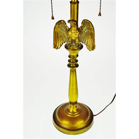 Vintage Brass Eagle Table Lamp Chairish