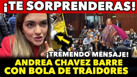 No Lo Creeras Andrea Chavez Encara A Bola De Paniaguados Y Los Exhibe