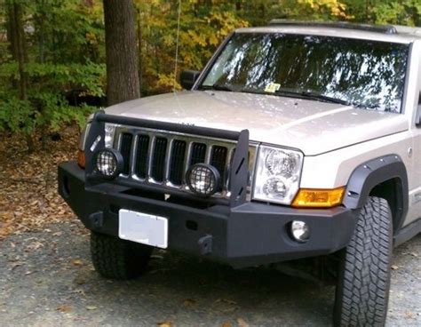 Front Winch Bumper Jeep Commander Xk 2006 2010 Bluelakeoffroad Jeep Commander Jeep