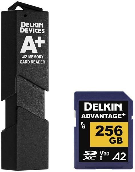 Карта памяти Delkin Devices Advantage SDXC 256GB UHS I A2 V30 R170