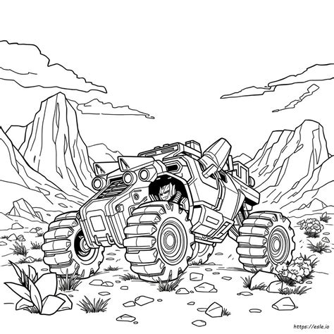 Beast Wars Coloring Pages