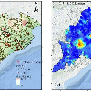 A Spatio Temporal Variation Of F Concentration The Red Cross Circle