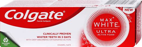 Colgate MAX WHITE Pasta Za Zube ULTRA ACTIVE FOAM 50 Ml Povoljna