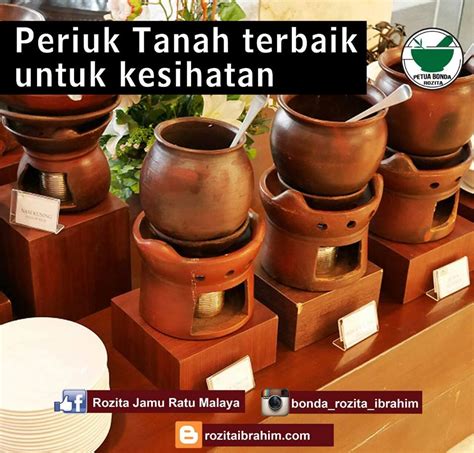 kelebihan periuk tanah  kesihatan rozita ibrahim