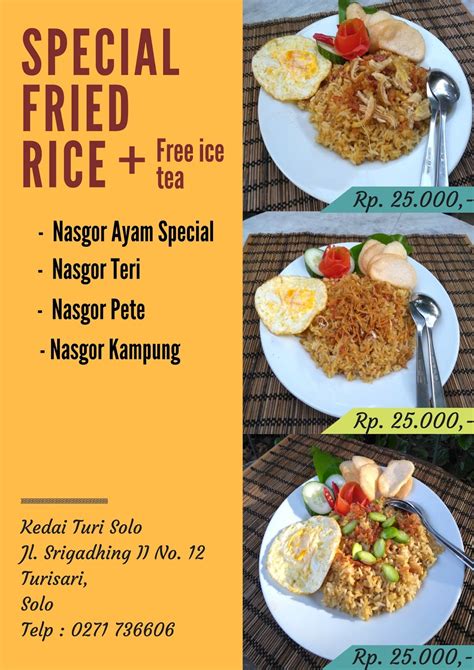 Menu Special Nasi Goreng