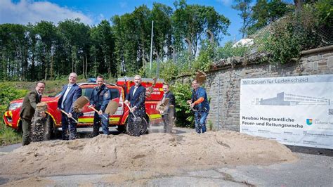 Spatenstich für 69 Millionen Euro Neubau für Feuerwehr Das