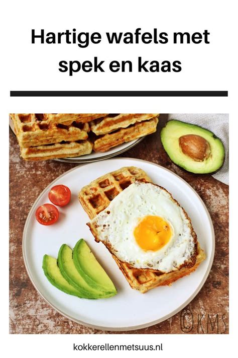 Hartige Wafels Met Spek En Kaas Kokkerellen Met Suus Wafels