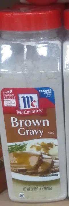 Mc Cormick Brown Gravy Mix 595 Grams 21oz Lazada Ph