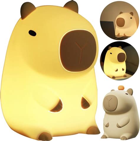 Capybara Night Light Silicone Capybara Night Light Portable Usb