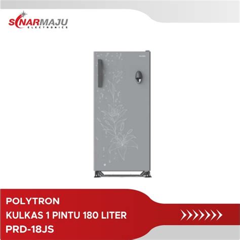 Kulkas 1 Pintu Polytron 180 Liter PRD 18JS