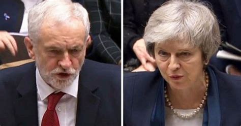 Jeremy Corbyn Tables Confidence Vote After Theresa May S Humiliating Brexit Deal Defeat Daily Star