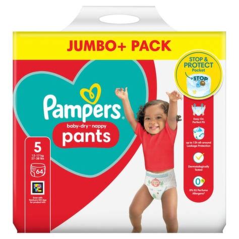 Pampers Baby Dry Nappy Pants Size Jumbo Pack Piece Storefront En