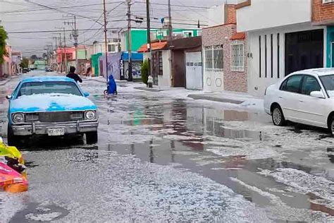 Cae Tormenta Con Granizo En Zonas De Slp Rio