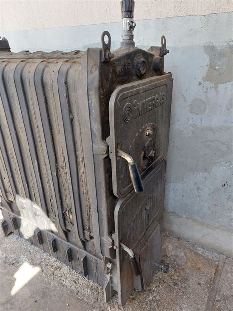Чугунен котел на твърдо гориво 40 kW гр. Бургас Ветрен • OLX.bg