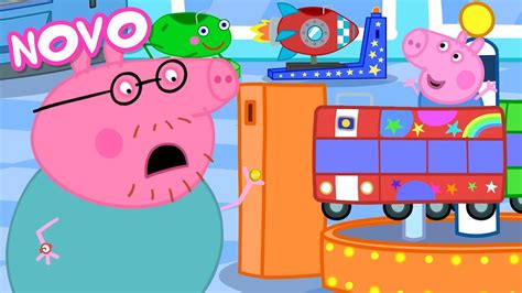 Peppa Pig Portugu S Brasil O Passeio De Foguete Novo Contos Da