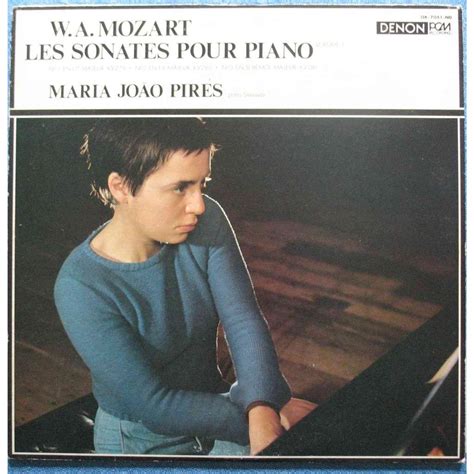 Les Sonates Pour Piano Vol By Mozart Maria Joao Pires Lp With