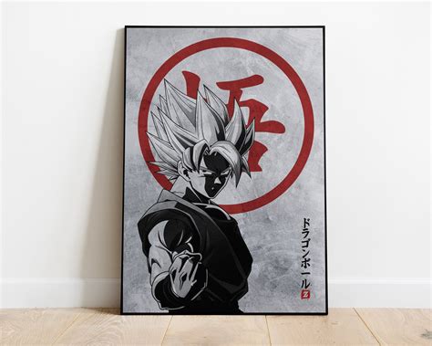 Dragon Ball Z Son Goku Anime Japanese Movie Home Decor Poster Canvas - Kaiteez