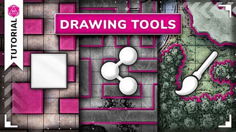 Drawing Tools With Dynamic Lighting Roll20 Tutorial Youtube