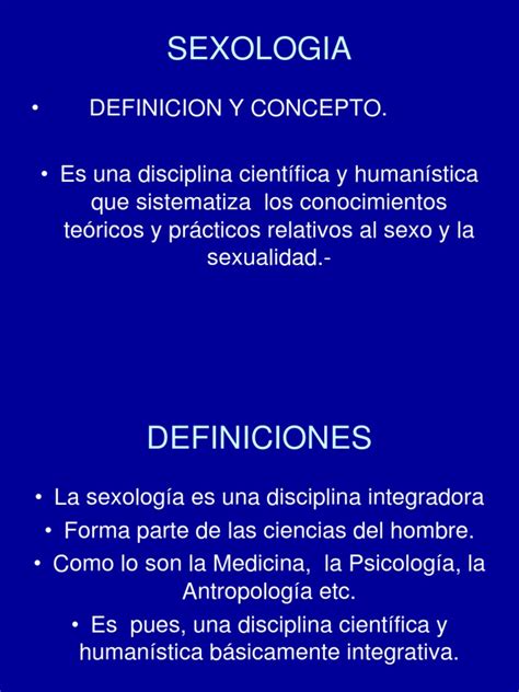 Sexologia