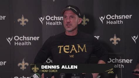 Training Camp Dennis Allen Recaps Day 7 At Saints Training Camp 2023