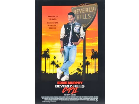 1987 Beverly Hills Cop 2 Movie Poster for Sale at Auction - Mecum Auctions