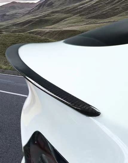 Typestar Dry Carbon Fiber Spoiler For Tesla Model Y Buy Carbon