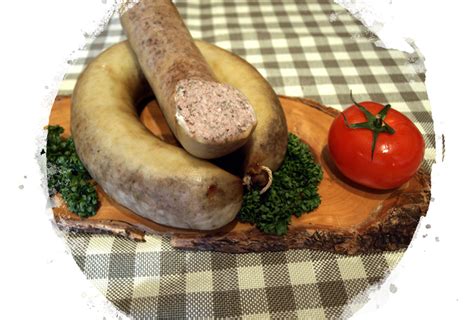 Hausmacher Leberwurst geräuchert im Ring Zum Zobel