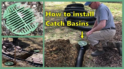 How To Install Catch Basins Create A Landscape Drainage System That