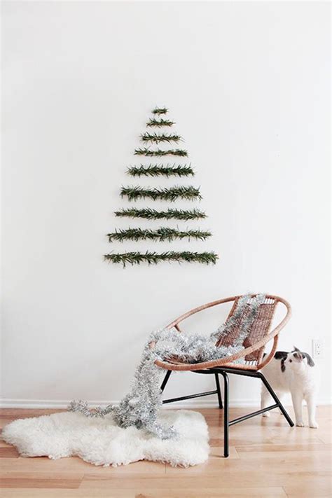 25 Simple And Creative Christmas Trees In The Wall House Design And Decor