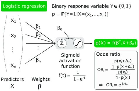 Representation Of The Functioning Of A Logistic Regression For Each Download Scientific