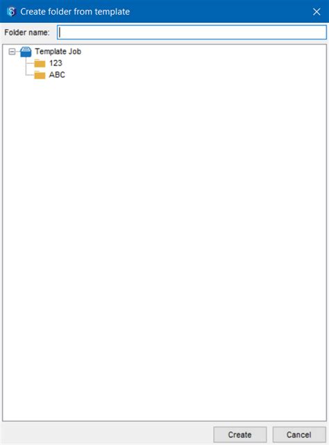 folder templates folders