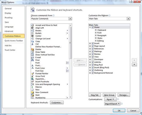 Word 2010 Cheat Sheet Computerworld