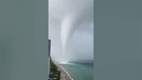 Scary Florida Waterspout Caught On Camera Shorts Waterspout Youtube