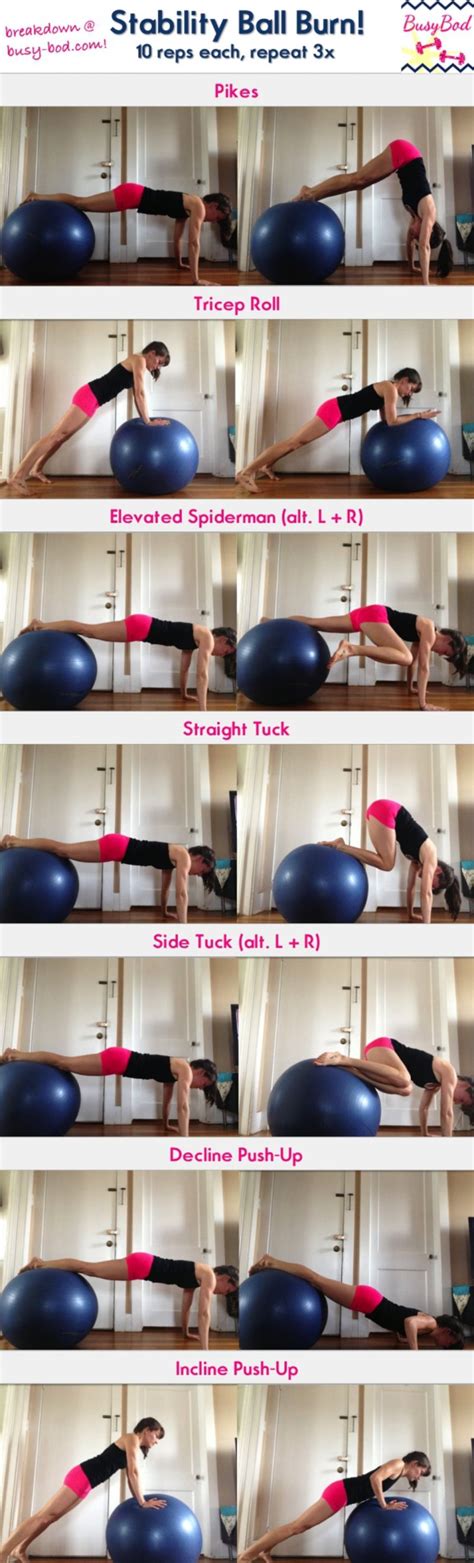 Get Fit With 30 Gym Ball Exercises