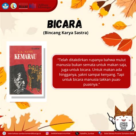 Infografik Bicara Kali Ini Membahas Nukilan Dari Novel Kemarau Karya A