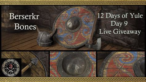 Berserkr Bones 12 Days Of Yule Day 9 Live Giveaway Vikings War Of