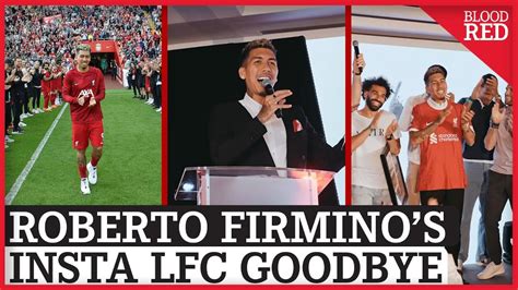 Roberto Firmino Bids Farewell To Liverpool With Emotional Instagram