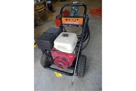 Troy Bilt Proline Psi Gas Powered Pressure Washer Hp Honda Engine