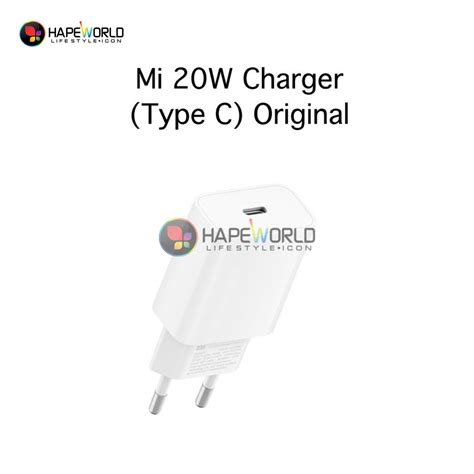 Jual Xiaomi Mi 20W Charger Type C Original Resmi Shopee Indonesia