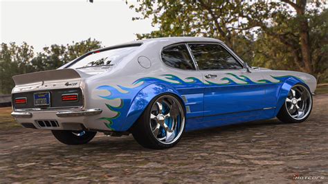 1971 Ford Capri Hot Rod Restomod Render