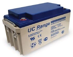 Batteries Industrielles 12V 65Ah AGM UC65 12 Ultracell