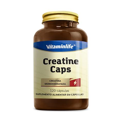 Creatine Caps Creatina Monohidratada C Psulas Vitaminlife