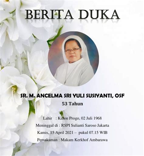 Live Streaming Requiem Untuk Sr Ancelma Osf Sesawi Net