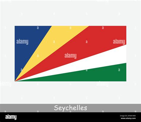 National Flag Of Seychelles Seychellois Country Flag Republic Of