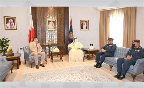 Interior Minister Receives British Ambassador