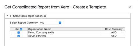 Xero Consolidated Balance Sheet Report G Accon Help Center