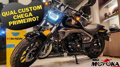 Qual Moto CUSTOM Da SHINERAY Chega Primeiro Ficaram Para O Ano Que Vem