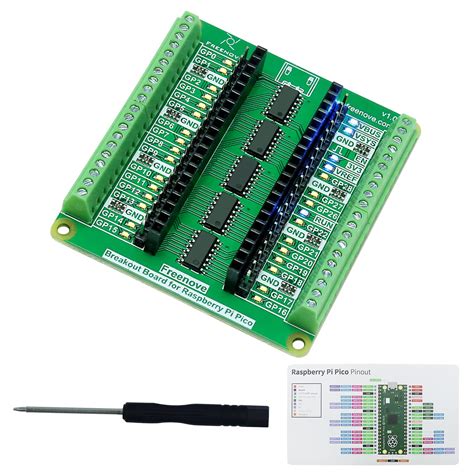 Pi Pico Gpio Breakout Board Micro Robotics Hot Sex Picture