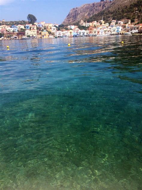 Kastellorizo Harbour Most Southeasternly Greek Island Meis Megisti