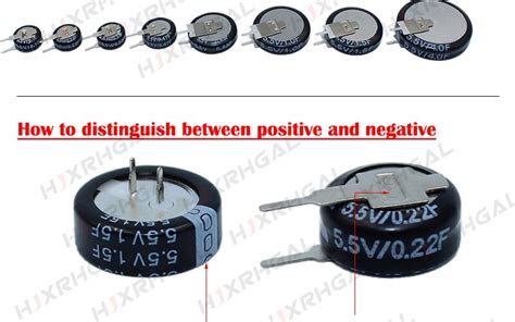 5 5v Super Capacitor 0 1f 0 22f 0 33f 0 47f 1f 1 5f 4 0f V Type C Type H Type Button Farad